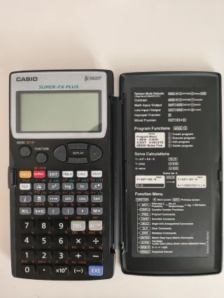 Calculadora Casio FX-5800P Programable