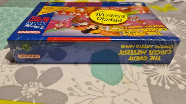 #PRECINTADO# The Great Circus Mystery  snes 🇪🇦