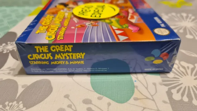 #PRECINTADO# The Great Circus Mystery  snes 🇪🇦