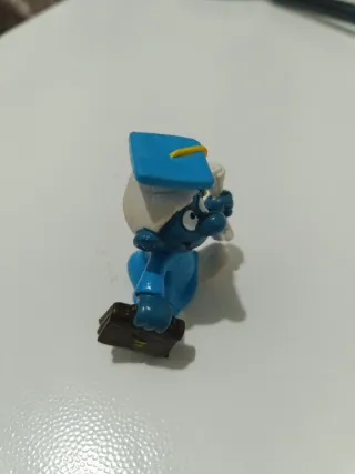 Puffo Laureato Vintage da Collezione