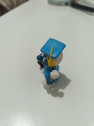 Puffo Laureato Vintage da Collezione