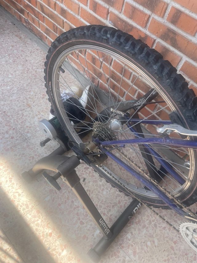 Bicicleta Montaña + Rodillo Resistencia