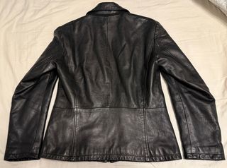 Chaqueta de cuero hombre 100% piel Talla L