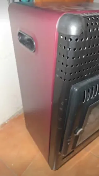Estufa Butano Llama Azul