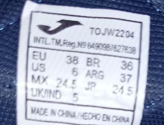 Scarpe calcetto Joma Toledo unisex taglia 38
