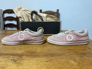 Zapatillas Aro Talla 37 Rosa y Beige