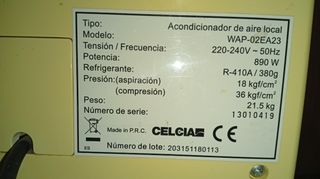 Aire Acondicionado Portátil