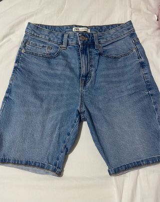Pantalón corto vaquero ZARA