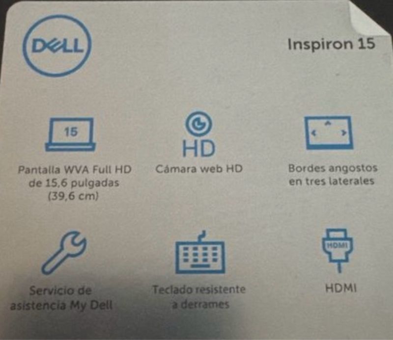 Portátil Dell Inspiron 15 5000 series afbeelding 4