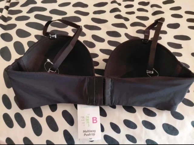 Sujetador Push Up Negro