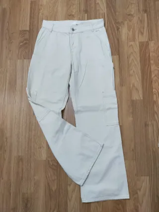 Pantalón H&M Beige Cargo