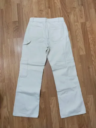 Pantalón H&M Beige Cargo