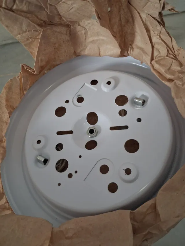 Plafón de Cristal Rosa y Blanco Nuevo