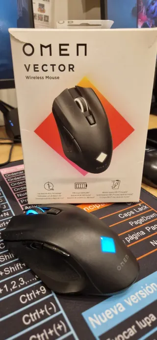 Ratón Gaming Omen Vector Wireless Negro