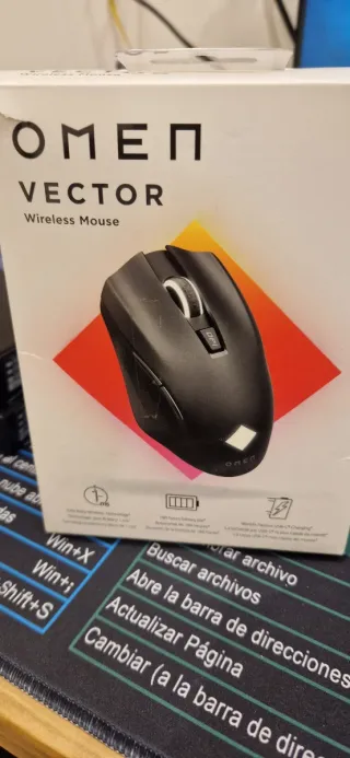 Ratón Gaming Omen Vector Wireless Negro