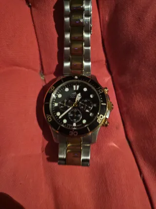 Reloj Lotus Hombre Oro y Plata