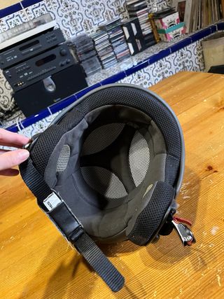 Casco Moto Momo Negro