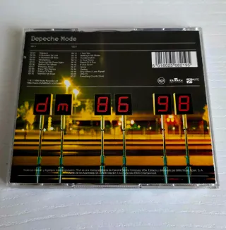 Depeche Mode The Singles 86>98 Doble CD