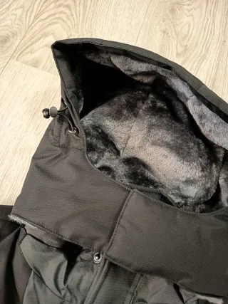Giaccone da sci Kefitved uomo nero/grigio