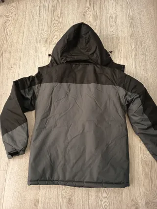 Giaccone da sci Kefitved uomo nero/grigio