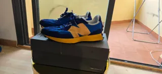 Zapatillas New Balance Hombre Azul/Amarillo
