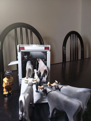 Camión de transporte de animales Playmobil Custom