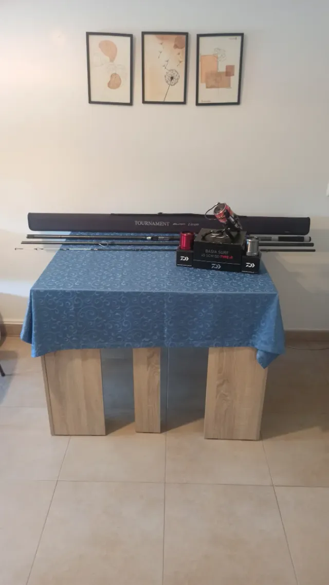 Daiwa Tournament Surf Z33 + Basia 45QD pesca