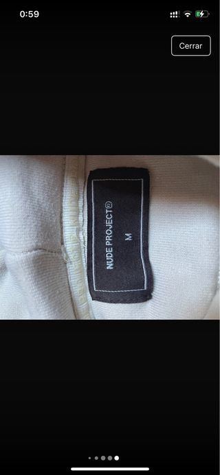 Sudadera Nude Project Beige