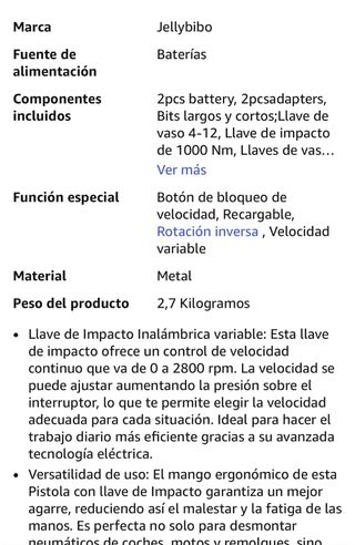 Pistola de Impacto Electrica coche 