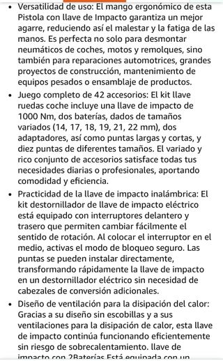 Pistola de Impacto Electrica coche 