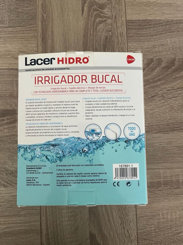Irrigador Bucal Lacer Hidro Nuevo