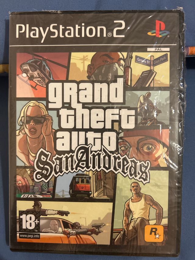 Grand Theft Auto: San Andreas PS2 Precintado