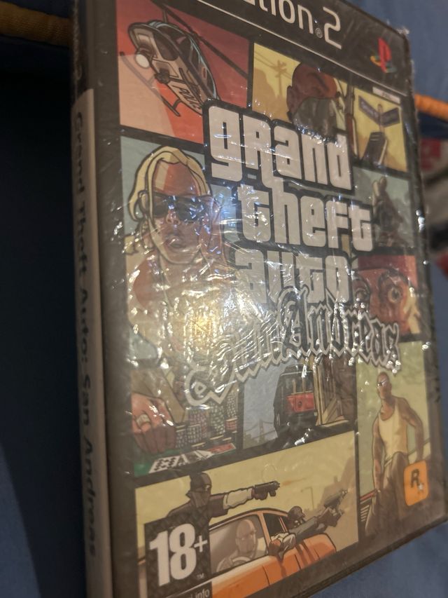 Grand Theft Auto: San Andreas PS2 Precintado
