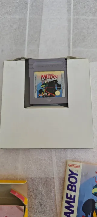 🇪🇦 Mulan y El Rey León Game Boy Disney