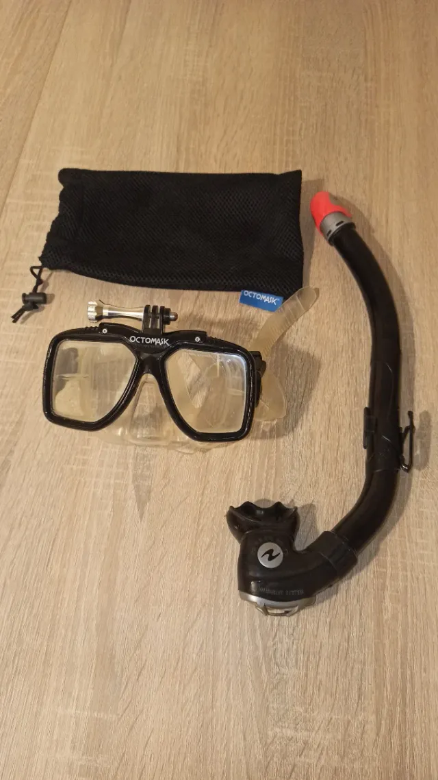 Máscara Octomask GoPro + Tubo