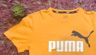 T-shirt Puma taglia 13-14 per bambini arancione
