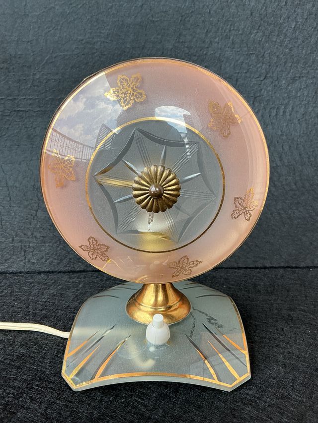 Lampada da tavolo vintage anni '50