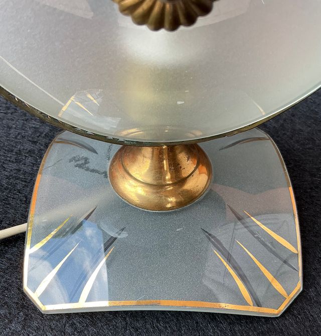 Lampada da tavolo vintage anni '50