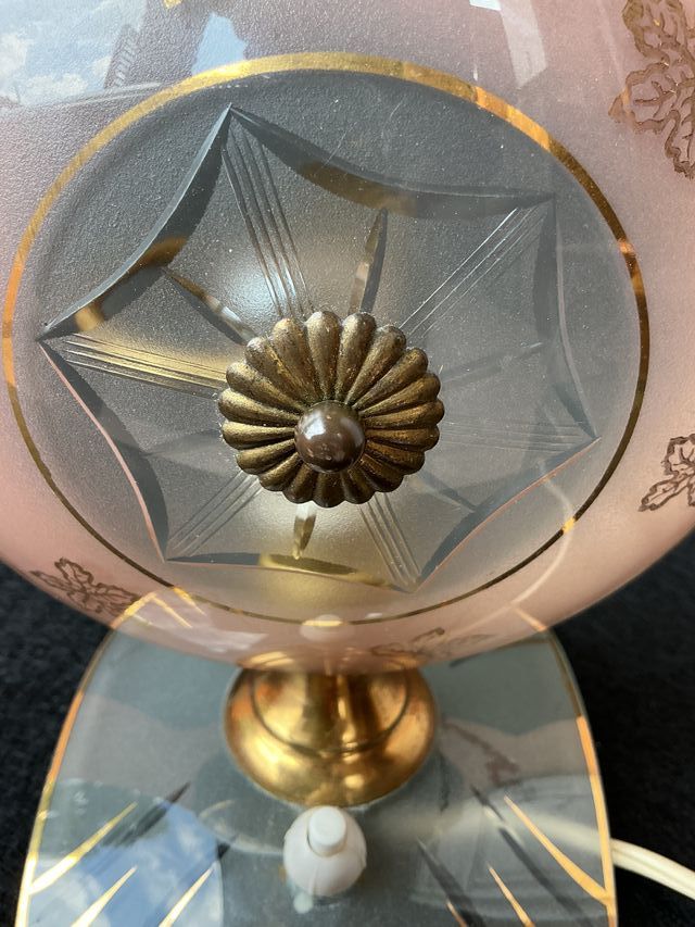 Lampada da tavolo vintage anni '50