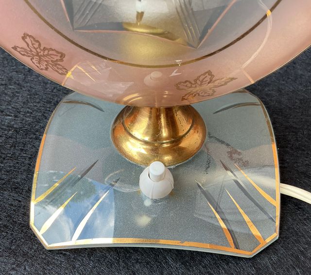 Lampada da tavolo vintage anni '50