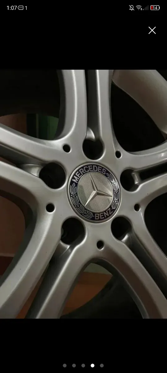 TAPAS BUJE RUEDA LLANTA MERCEDES 75mm A1714000025