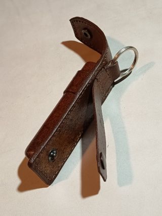 Fodero cuoio rigido Opinel N°8,Nuovo artigianale.