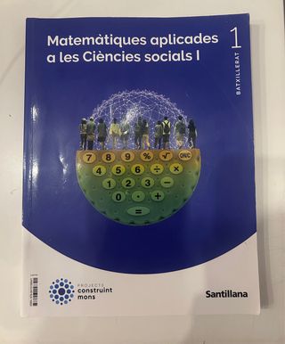 MATEMATIQUES APLICADES A LES CIENCIES SOCIALS I...