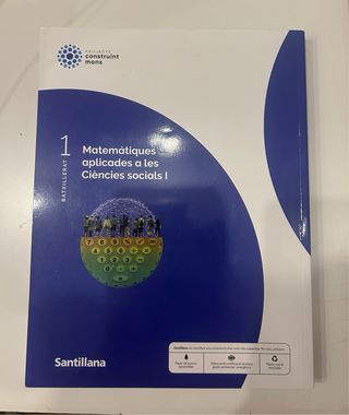 MATEMATIQUES APLICADES A LES CIENCIES SOCIALS I...
