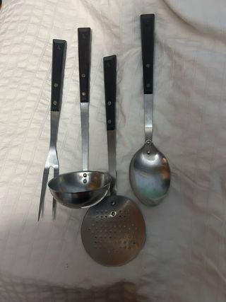 Set cubiertos servir vintage