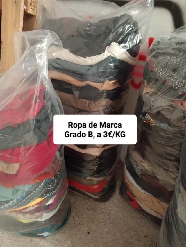 Ropa de Marca por KG - Grado B