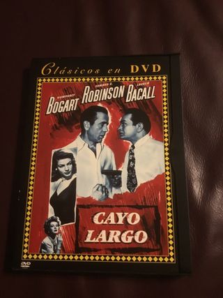 DVD Cayo Largo Bogart Robinson Bacall