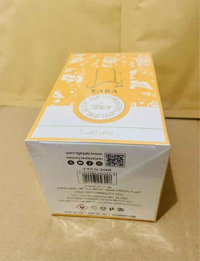 Perfume Yara Lattafa 100ml