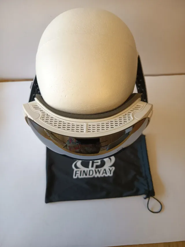 Maschera sci Findway bianca