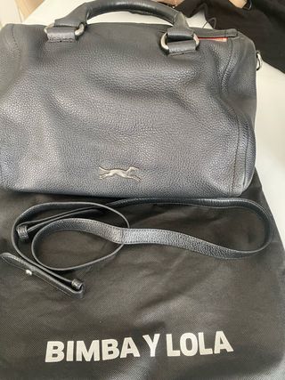 Bolso Bimba y Lola Negro Piel
